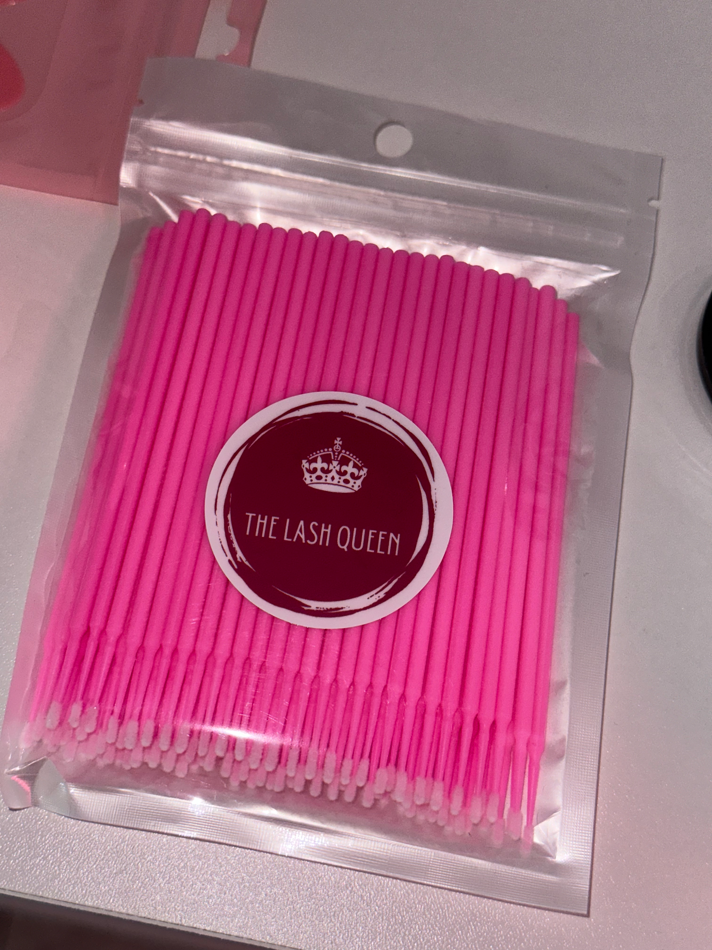Pink Microswabs image 0